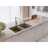 Мойка OMOIKIRI KITAGAWA 83-2-U-GR Artceramic/leningrad grey 4993810