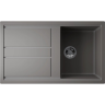 Мойка OMOIKIRI KITAGAWA 86-GR Artceramic/leningrad grey 4993807
