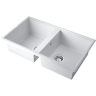 Мойка OMOIKIRI TEDORI 86-2-WH Tetogranit/белый 4993927