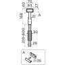 Перелив прямоугольный OMOIKIRI OV-1-S-GB 4998042